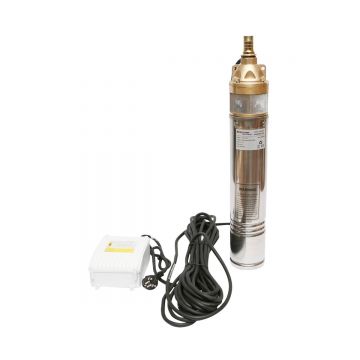 Pompa submersibila 4 toli, 50l/min H50m, 220V, 750W cu panou de comanda, 4SKM100, Cod: BK69719, Echivalență: DISLH25, Breckner Germany