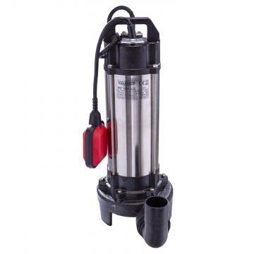 Pompa submersibila cu tocator ape reziduale Wasserkonig PST 1800, 1800W, 16020 l/h, inaltime pompare 12.2 m