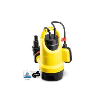 Pompa submersibila de apa reziduala TWP 4036 E, Capacitate pompare 7500 l/h, Putere maxima 400W, Adancime maxima 7m