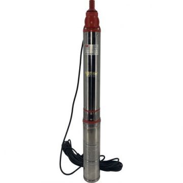 Pompa submersibila de mare adancime DDT QJD12-120-1.8, Inox, 1800W, 8 m  ³ h, 12 turbine, 120m, 15m cablu